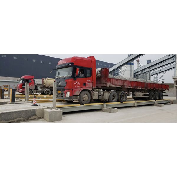 3*16 Meter U Beam Structure Heavy Truck Weigh Bridge 40 Ton