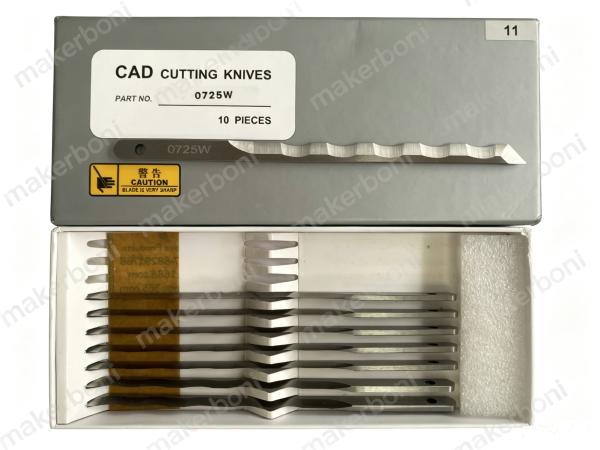 0725W Wave Industrial Cutting Blade for CAD Auto Cutting Machine