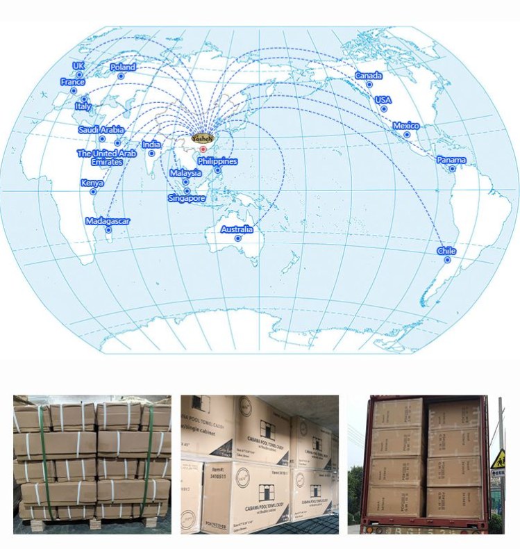 Aluminum Outdoor Bar Stool Waterproof & UV-Resistant Patio & Bar High Stool