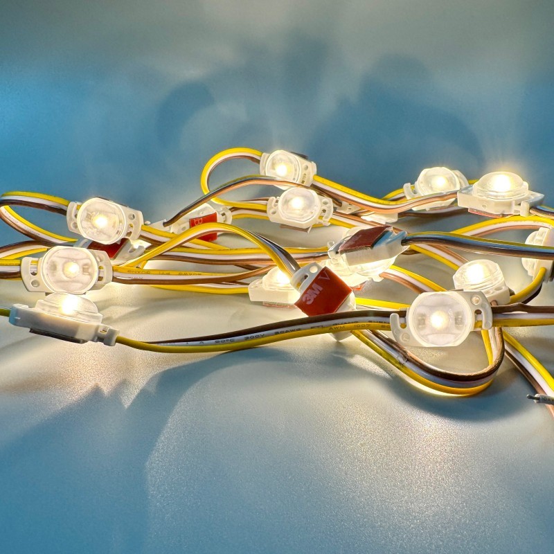 DC12V Dual White LED Module 50LM IP67 170° for Sign Letter