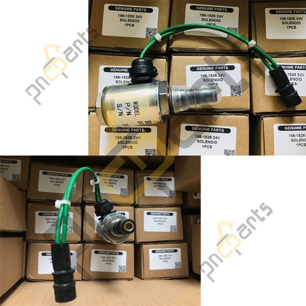 1861525 1861526 Excavator Spare Parts CAT D8R Solenoid Valve