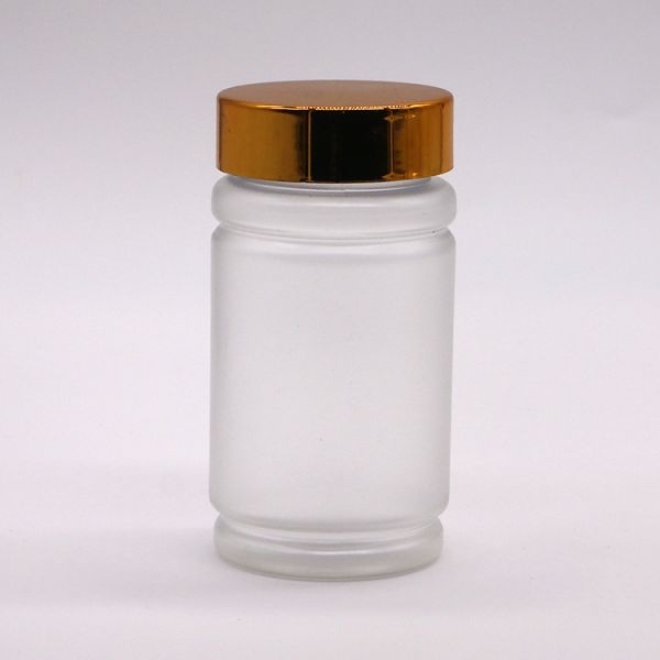 PET Collar 120ml Bamboo Shape Plastic Bottle Screw Cap for Pill Capsule Tablet Medicine Supplement
