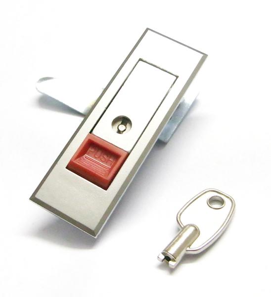 zinc push button cabinet locks for letter box MS720 Plane Lock push button cabinet locks