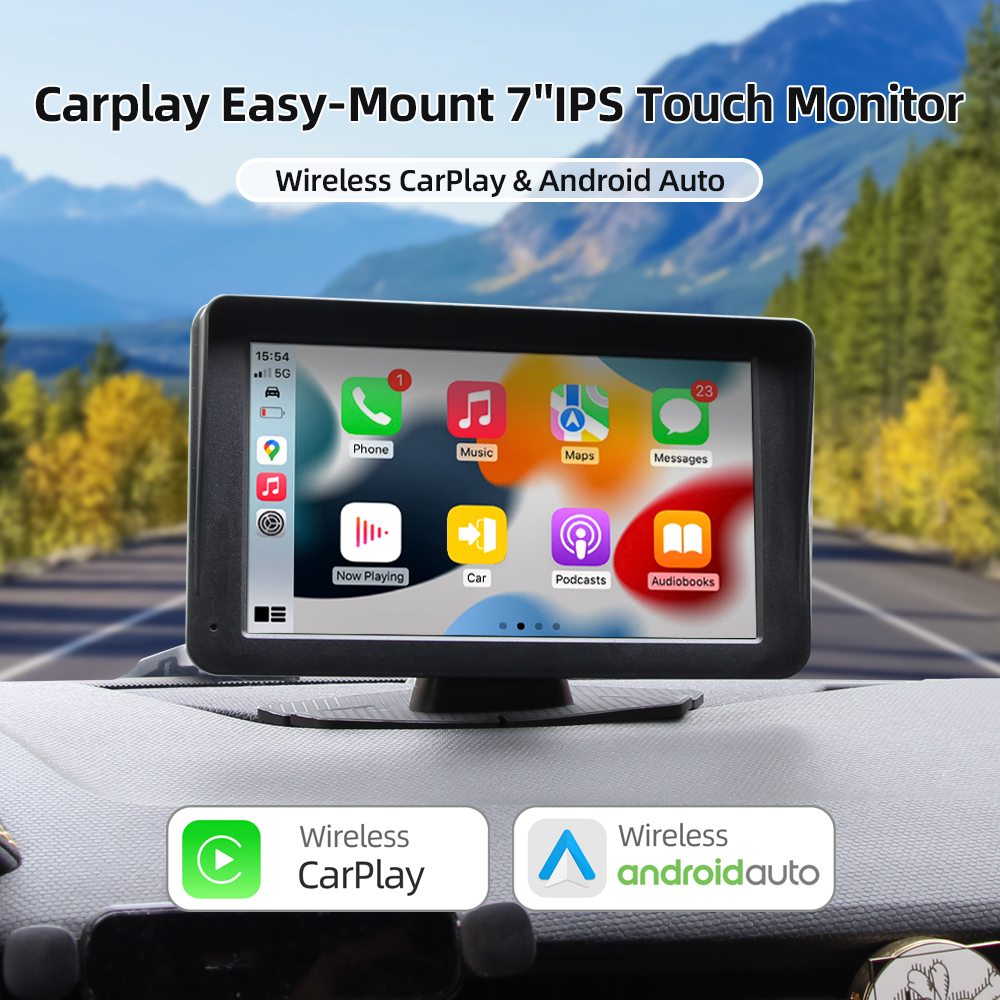 GRANDnavi Универсальный Android Авто CarPlay 7 дюймовый Встроенный Экран IPS 2.5D Экран Система Linux