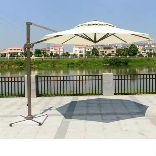 Наружная мраморная база кафе Sunade зонтики Пергола беседка Покрытие зонтики с солнечным светом