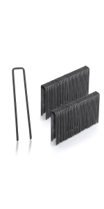 6 x 33 feet Sheet Woven Weed Control Fabric - Stabilized Black Heavy Duty 3 oz/yd² Landscape Ground Cover Membrane