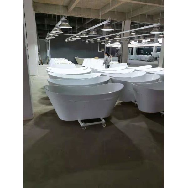 Customized Acrylic Indoor Whirlpool Massage Corner Bathtub for 2 Person Indoor Luxury
