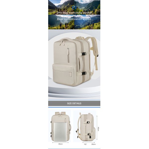 Custom Capacity Oxford Travel Business Backpack Casual Outdoor Sports Backpack