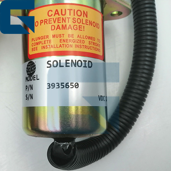 3935650 24V Stop Solenoid Valve For Diesel 4B 6B 6C Engine