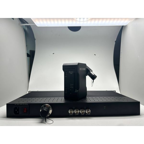 SMPTE 4K 12G-SDI Fiber Transmission System With PGM Video Return