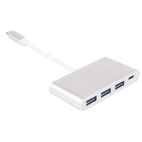 Kico High Speed USB-C Hub Type C to Usb 3.0 * 3 With Type-C Female Port  4-in-1 Factory Price