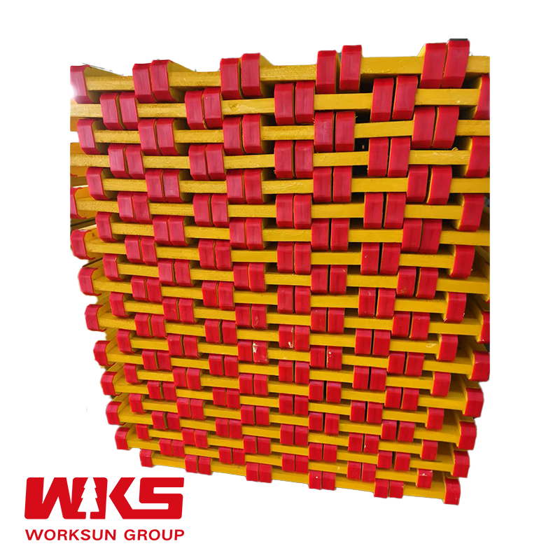 Lightweight H20 Timber Beam Customized H20 Formwork Beam Yellow For Wall