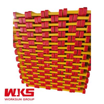 Lightweight H20 Timber Beam Customized H20 Formwork Beam Yellow For Wall Formwork as Strongback and Wales
