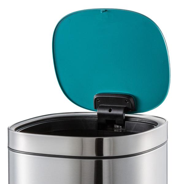Household Office Standing Press Top Trash Can with 30L/40L/50L Capacity and Iron Structure