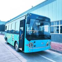 LHD 24 lugares AC Bus elétrico alimentado por bateria Bus Leaf Spring Shuttle Bus.