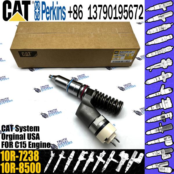 Injecteur de carburant commun 246-1854 de rail de moteur de pression 2461854 10R-7238 pour CAT C15 3508C 3512C