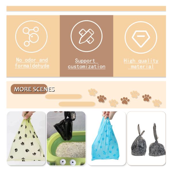 Pet Cleaning Tool Customization Service Provided for Biodegradable Dog Waste Bags