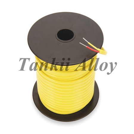 22 Awg Oxidized Surface Chromel Nisi / Alumel Bare Thermocouple Wire Without Insulation