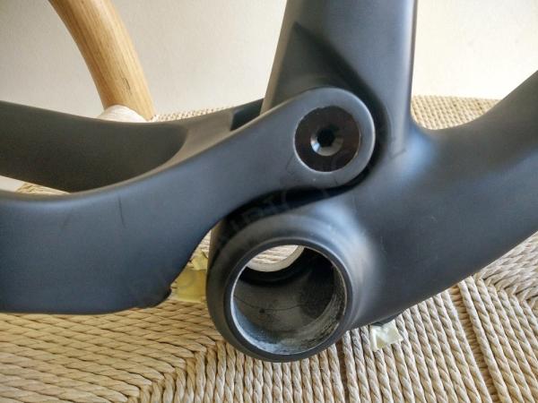 27.5er Boost XC Full Suspension Carbon Bike Frame 110mm Viagem 148x12 abandono Montanha Mtb