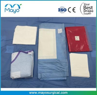 EOS Стерильное кесарево сечение Дрейп Пакет больничный медицинский расход