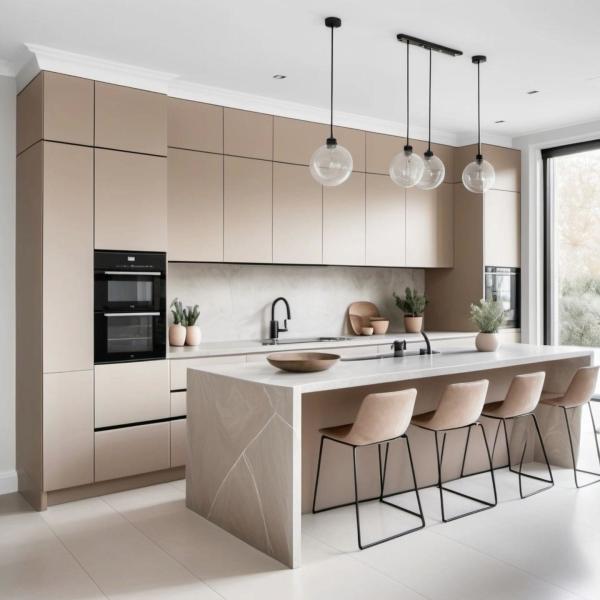Kitchen Furniture Customization Mdf Kitchen Pantry Storage Hanging Cabinet Simple Design Canada with Microwave for Project