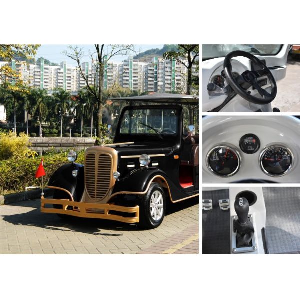 Replica  Electric Classic Vehicle 11 Seater Golf Cart For Sightseeing