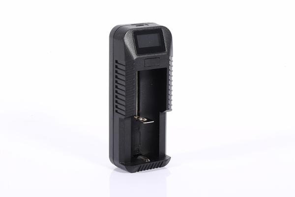 Professional Slot Intelligent 18650 Battery Charger / 1 Bay Charger 138mm*95mm*36mm