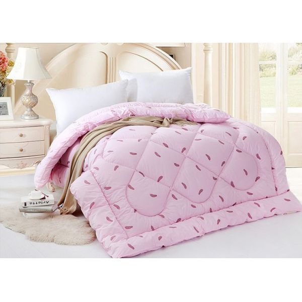 Warm Alternative Down Comforter , Machine Quilting Feather Down Comforter