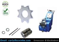 Les coupeurs de scarification de Lamellen de carbure de machines ont adapté le Roto-tigre 2500 Rm320 Hmt d'Airtec 5,40 dents de tambour