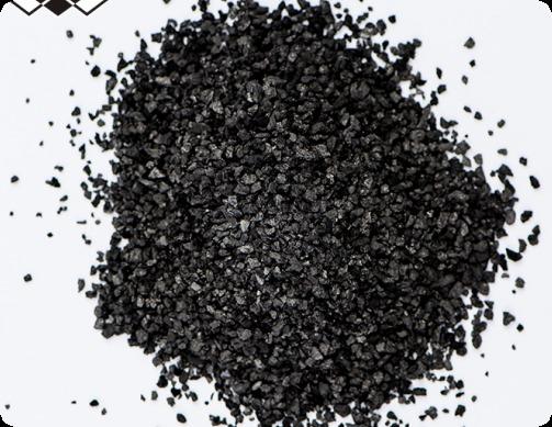 Charbon actif en poudre à base de charbon de bois 8*30 mesh pour la purification des eaux usées