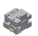 63228T PPS 30um Socket de test de chargeur de zimuth contactateur de socket d'azimuth durable