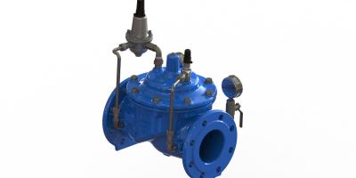 Diaphragm Water Pressure Reducing Valve With Stainless Steel 304 Pilot P200