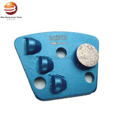 Segmento PCD Diamond Grinding Shoes do círculo do OEM