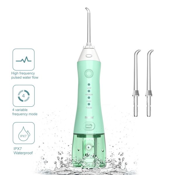 L'eau dentaire rechargeable Flosser de Nicefeel 2000maAh pour le soin oral