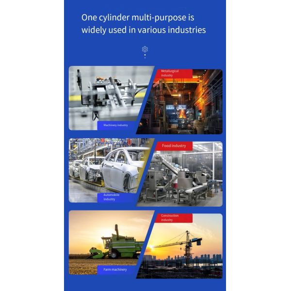 Trunnion Structure Hydraulic Air Cylinder Metallurgy Water Conservancy