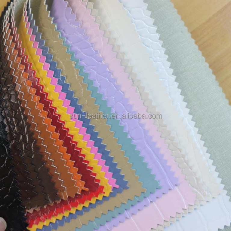 Soft PU PVC Vintage Synthetic Artificial Leather for Clothing Garment Eco-friendly Leather