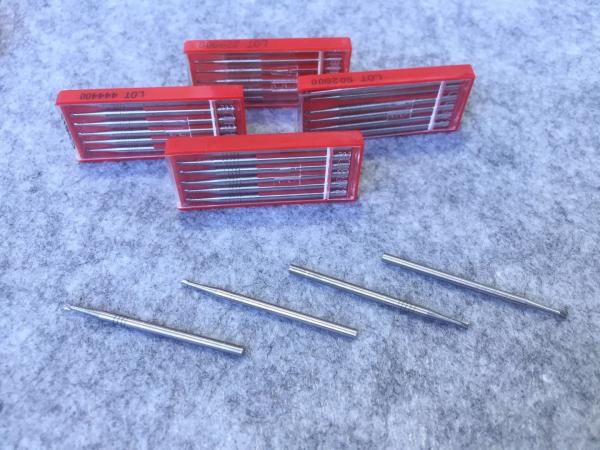 Tungsten HP Dental Carbide Burs C2 / 018 For Polishing And Grinding Laboratory