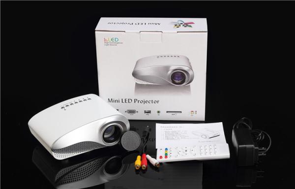 Wholesale Low Cost Mini LED Projector With HDMI USB VGA RCA TV Tuner For Home Best Gift