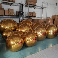 Decoración navideña Bola refleja inflable Balón espejo colorido Balón espejo inflable