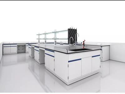 SS304 Lab Workstation Bench Hospital Steel Laboratory Bench Top 900mm