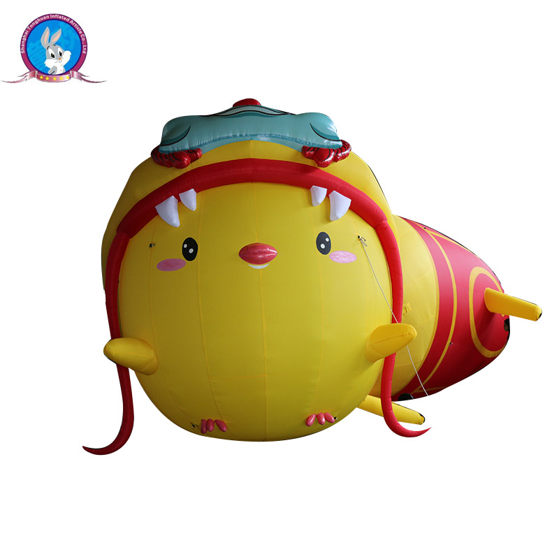 Large Cute PVC Inflatable Little Chicken with Customized Color and Size for Outdoor Advertising Decoration
