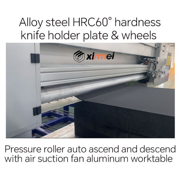 Effortless Foam Cutting with Our State-of-the-Art Foam Cutting Machine Advanced PU Foam Cutting Machine with Blowing Cleaning and Lighting Features