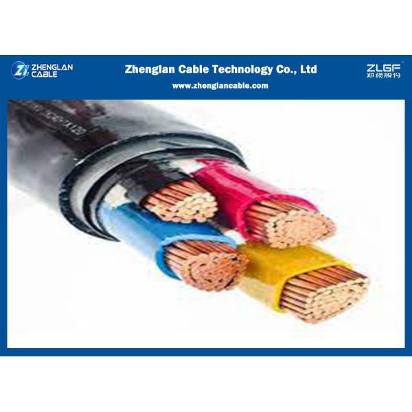 0.6/1KV Multi Core STA Armored Copper Cable 4x120sqmm ISO 14001 2005