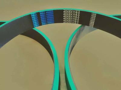 Rubber Endless Flat Belt With Backing High Durability -55-70 Degree Work Temp