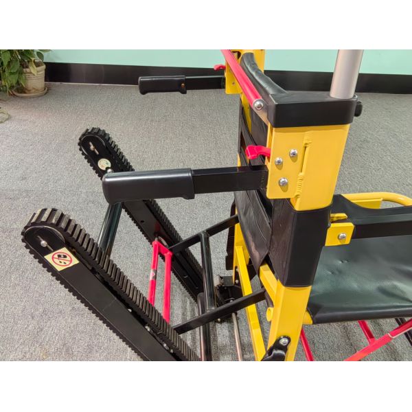 Caminante manual de aleación de aluminio tipo de escalera estiradora plegable ligera para el traslado de pacientes hospitalarios