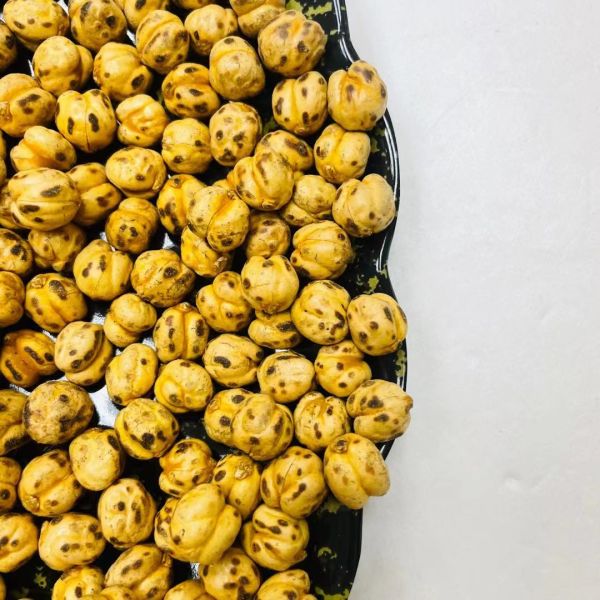 Pois chiches rôtis organiques rôtis secs organiques salés sains des arachides BRC