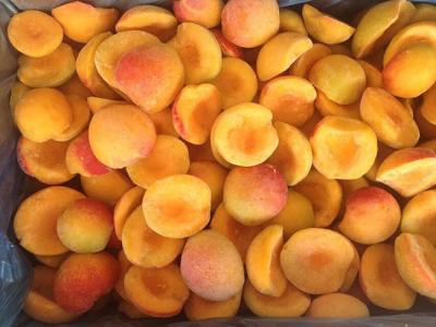 Grade A IQF Frozen Fruit , Individual Quick Freezing Apricot Half / Slices / Dices