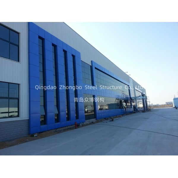 Custom Steel Structure Warehouse Environmentally Friendly Q235 Q355B C And Z Purlin