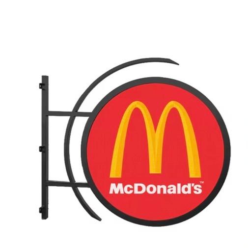 Простая установка P4mm HD Logo LED дисплей для рекламы розничной торговли 5000nits 3840Hz обновление