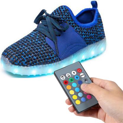 Bluetooth Remote Control LED Shoes Colorful For Music Festival Raving